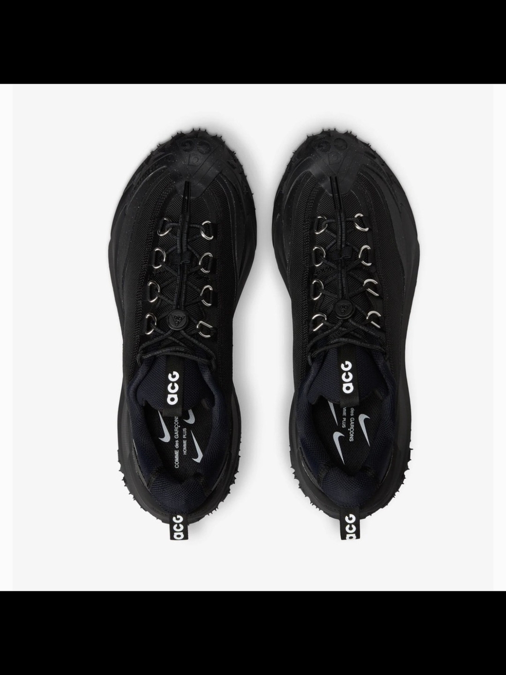 Nike ACG Mountain Fly 2 Low SP x Comme des Garcons Black Size M4.5 - No Box